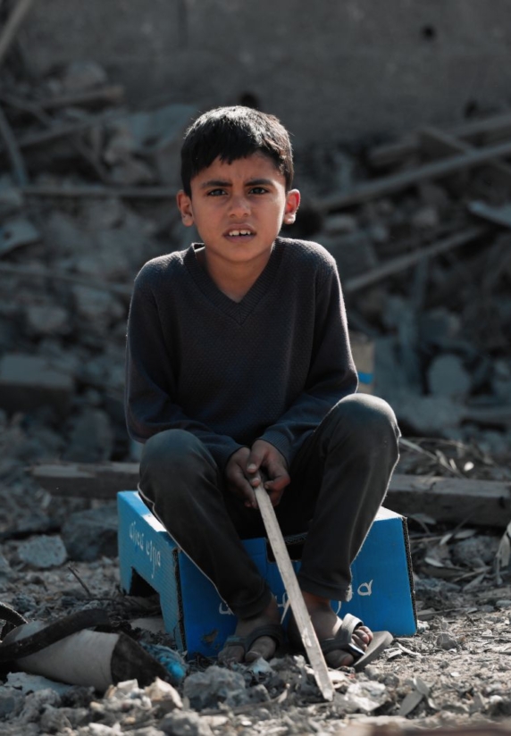 Zdjęcie z akcji pomocowej: Polska Misja Medyczna jako opiekun zdrowia ludzkości.